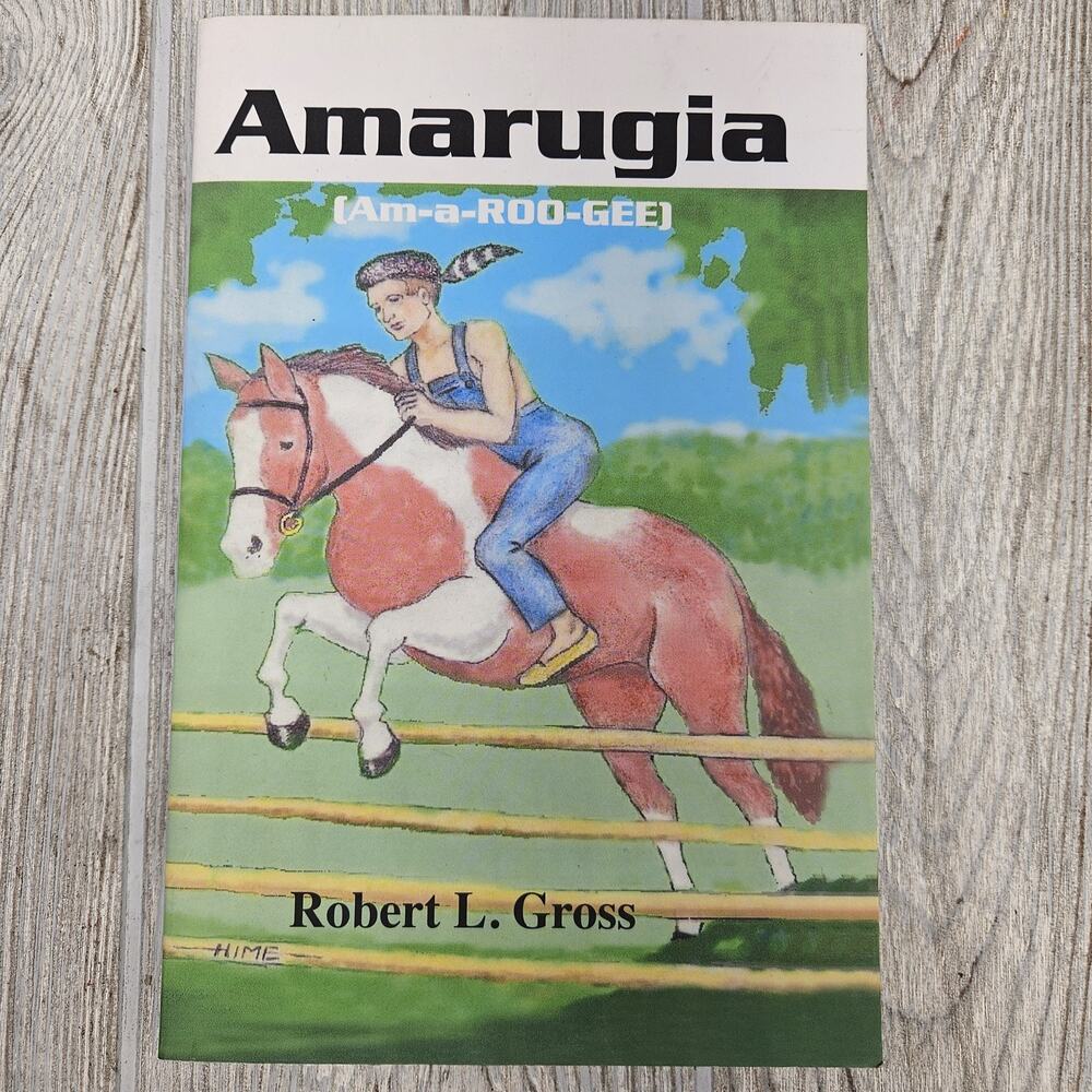 Amarugia Robert L. Gross Historical Fiction Missouri Rural Novel Soft Cover 2009